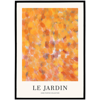 Le Jardin No2 Hand Painted Collection Poster