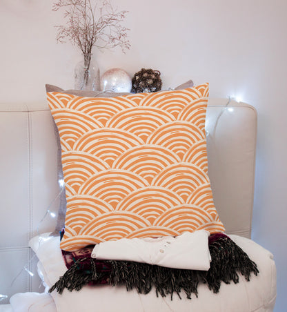 Wavy Artistic Pillow