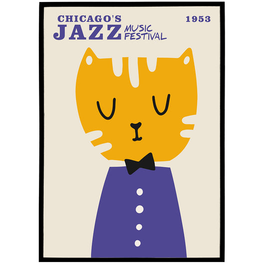 Chicago Jazz Festival Poster