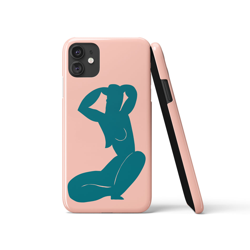 Cut-Out Woman iPhone Case