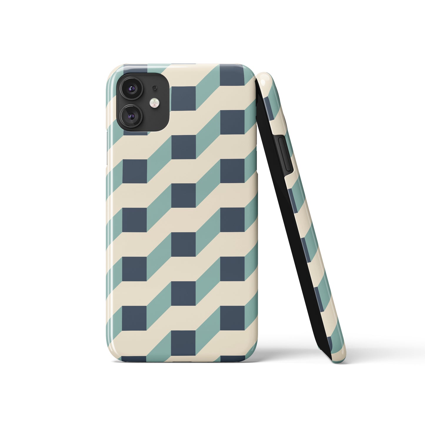 Bauhaus Modern Pattern iPhone Case