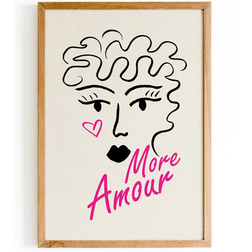 More Amour Girl Poster