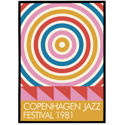 Danish Modern Jazz Festival Poster
