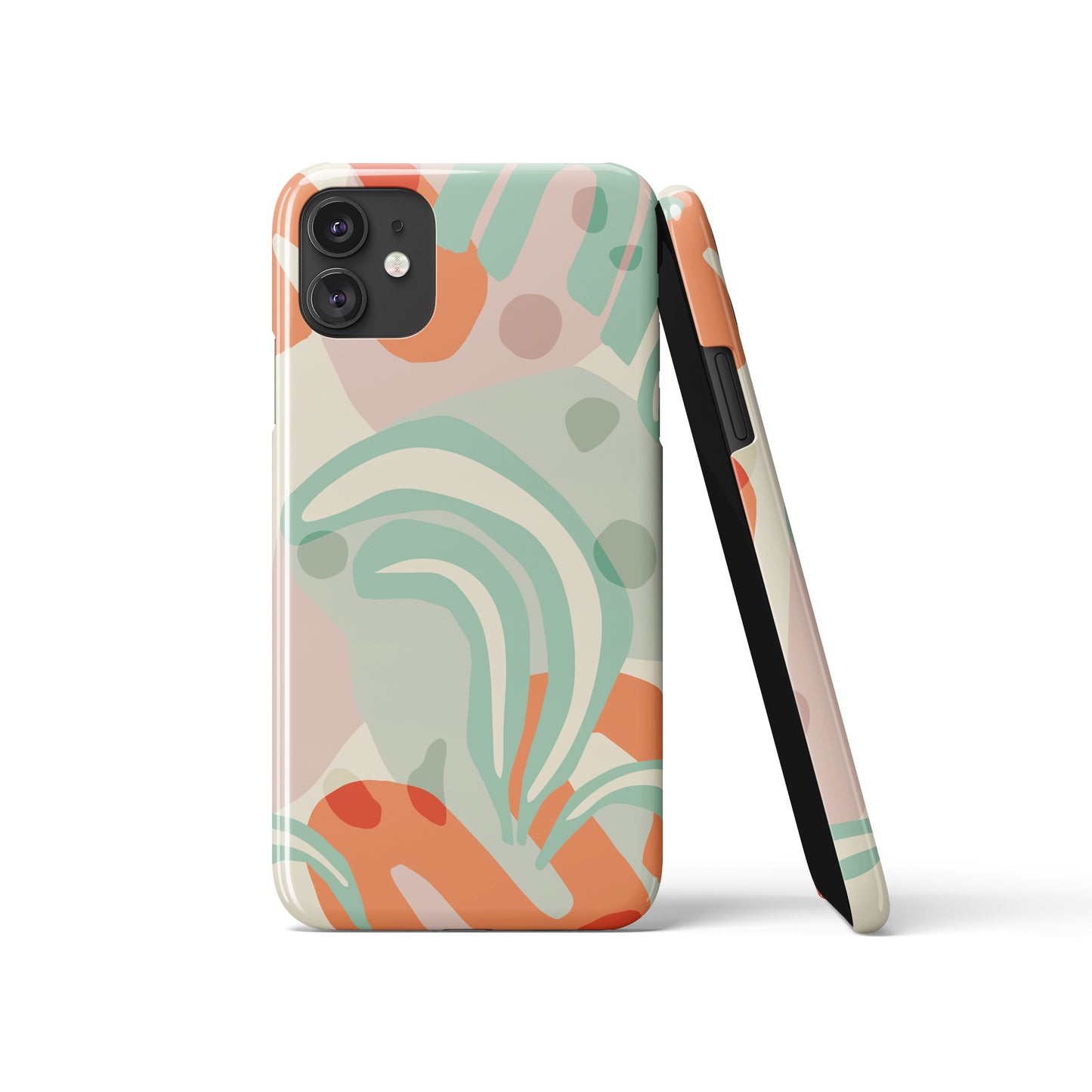 Mint Abstract iPhone Case