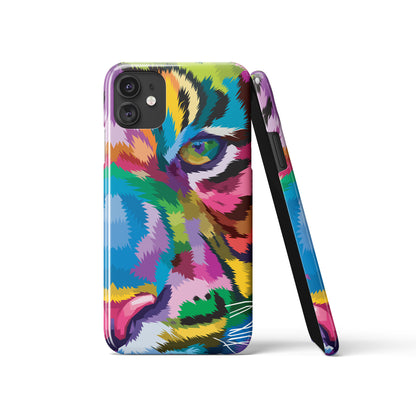 Colorful Psychodelic Lion iPhone Case