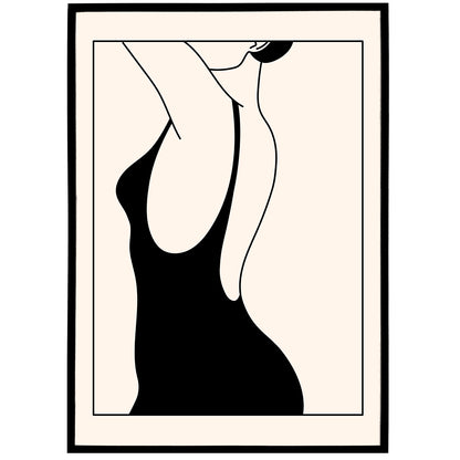 Woman Minimalist Poster