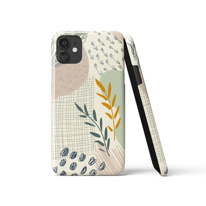 Beige Nature Rustic iPhone Case