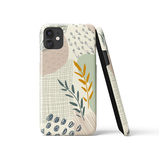 Beige Nature Rustic iPhone Case