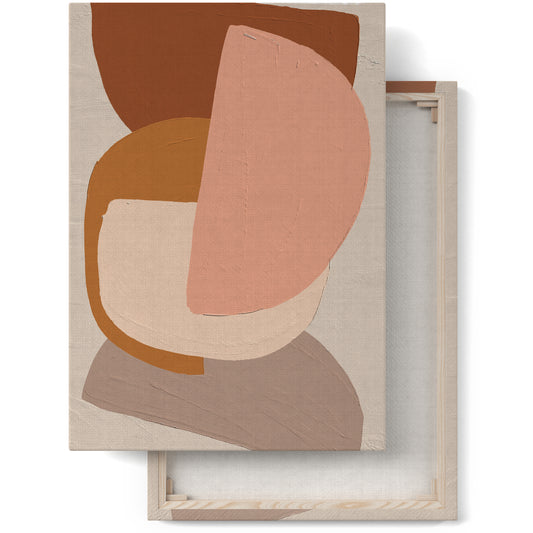 Color-Blocking Modern Canvas Print