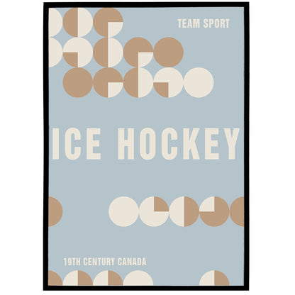 Ice Hockey Fan Print