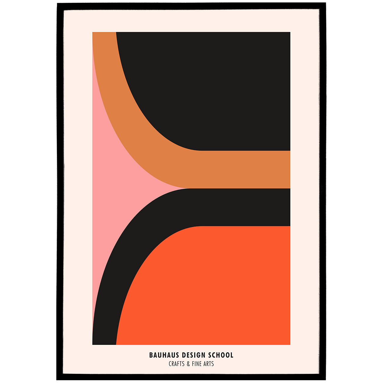 Bauhaus Design School Poster