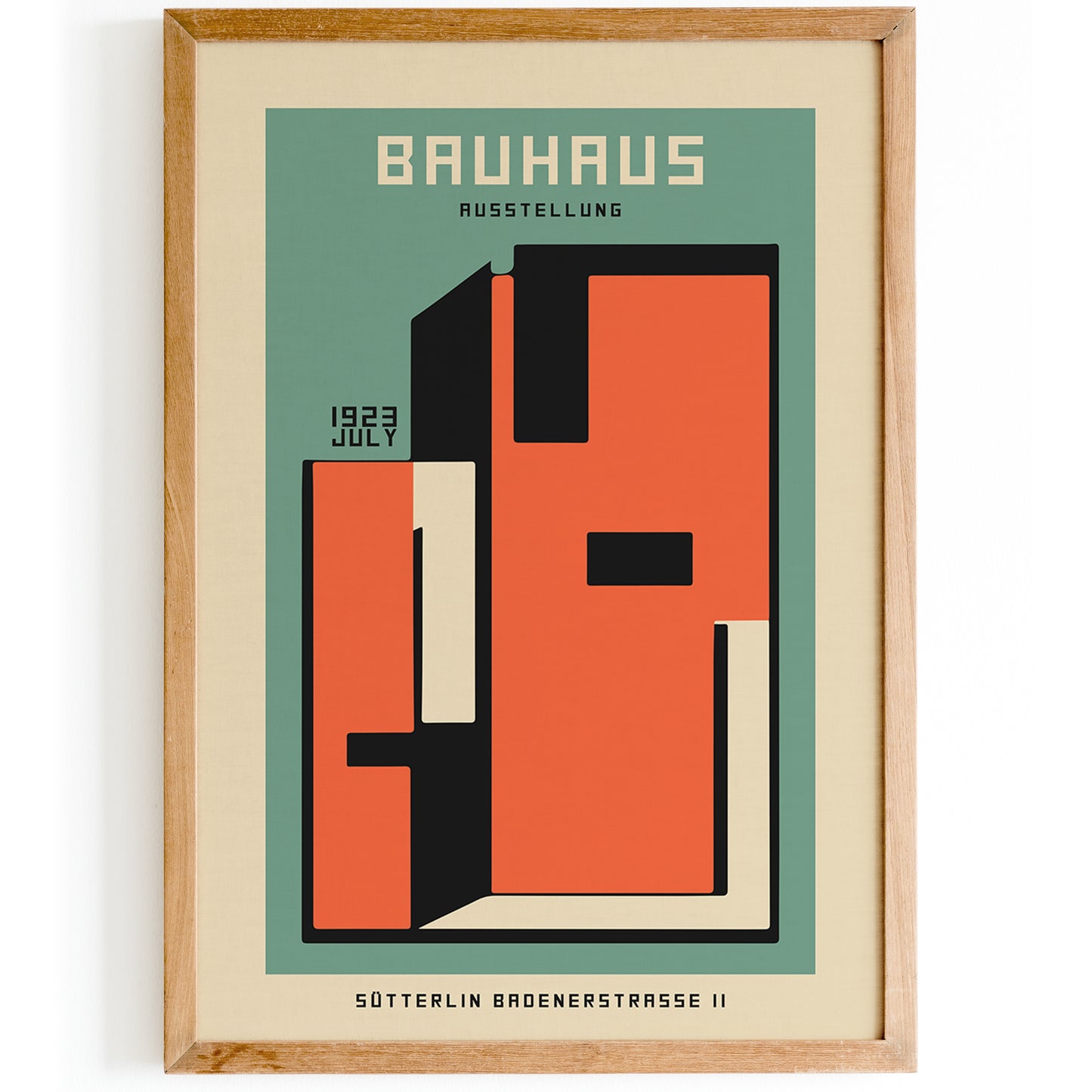 Blockhead Bauhaus Poster