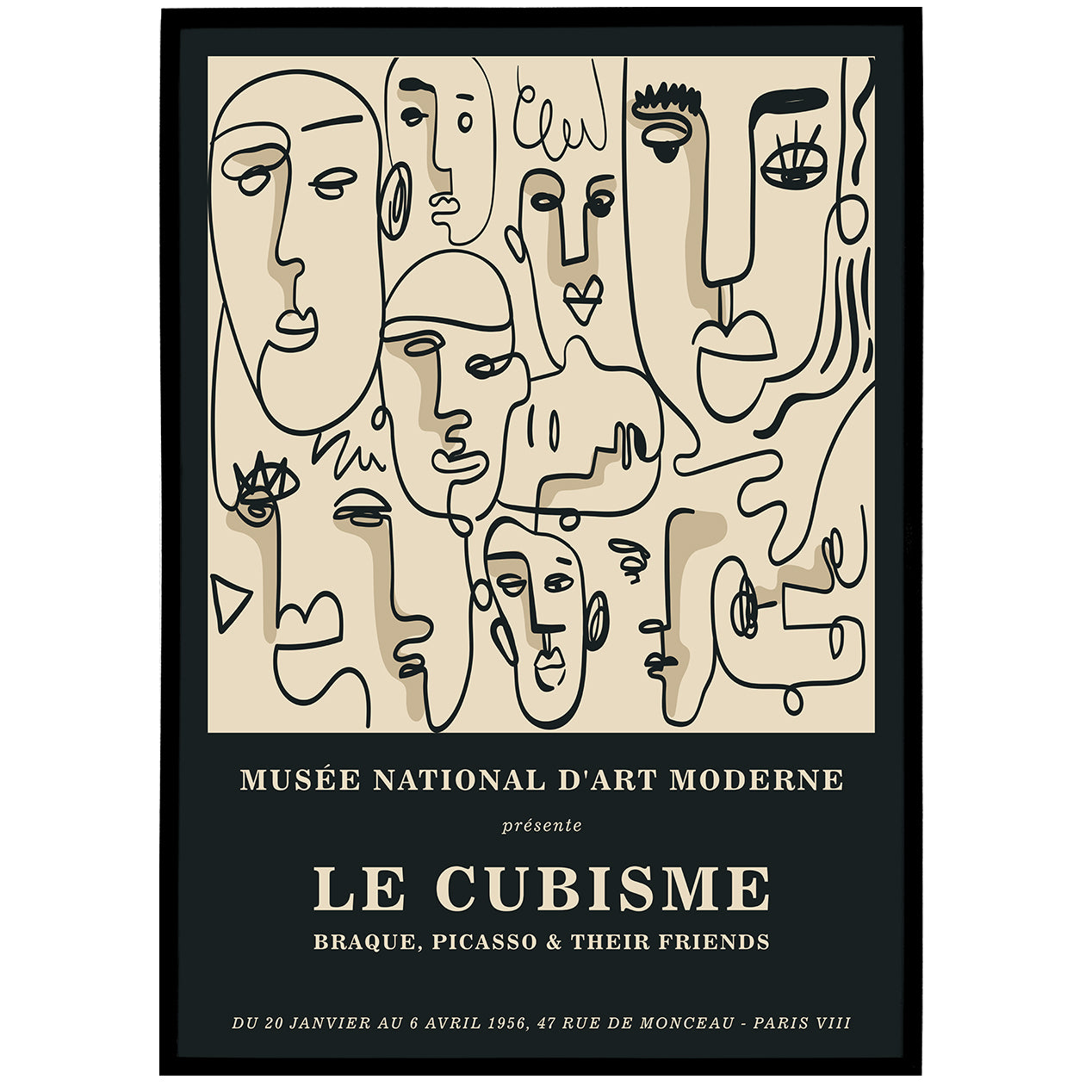 Le Cubisme, Exhibition Poster