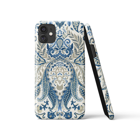 Blue Ornaments iPhone Case