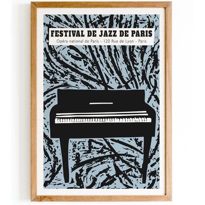 French Jazz Festival Poster