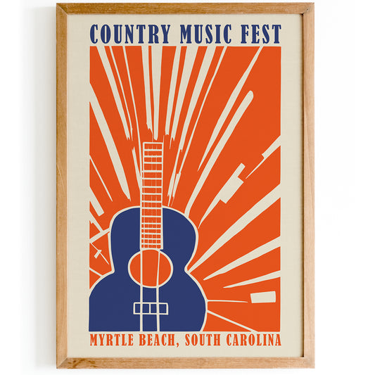 Country Music Fest Poster