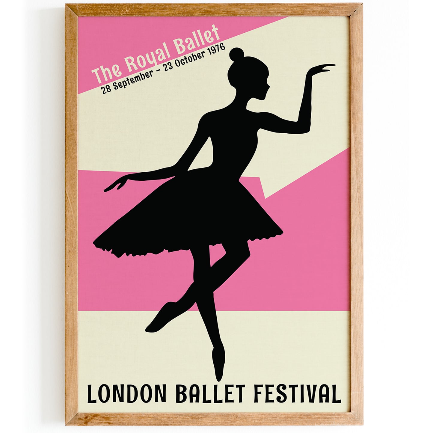 London The Royal Ballet Festival Poster