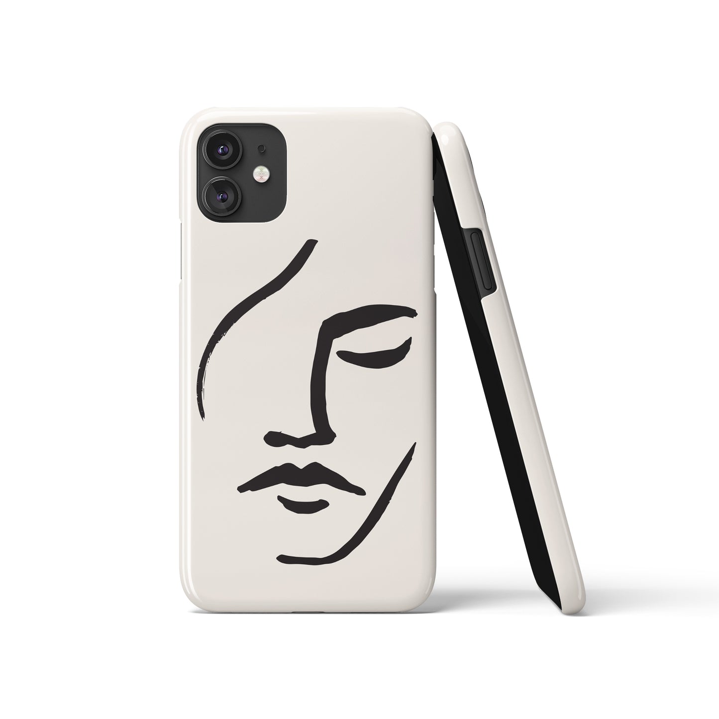 Woman Line Art iPhone Case