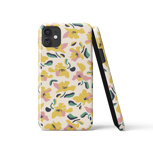 Yellow Nature iPhone Case