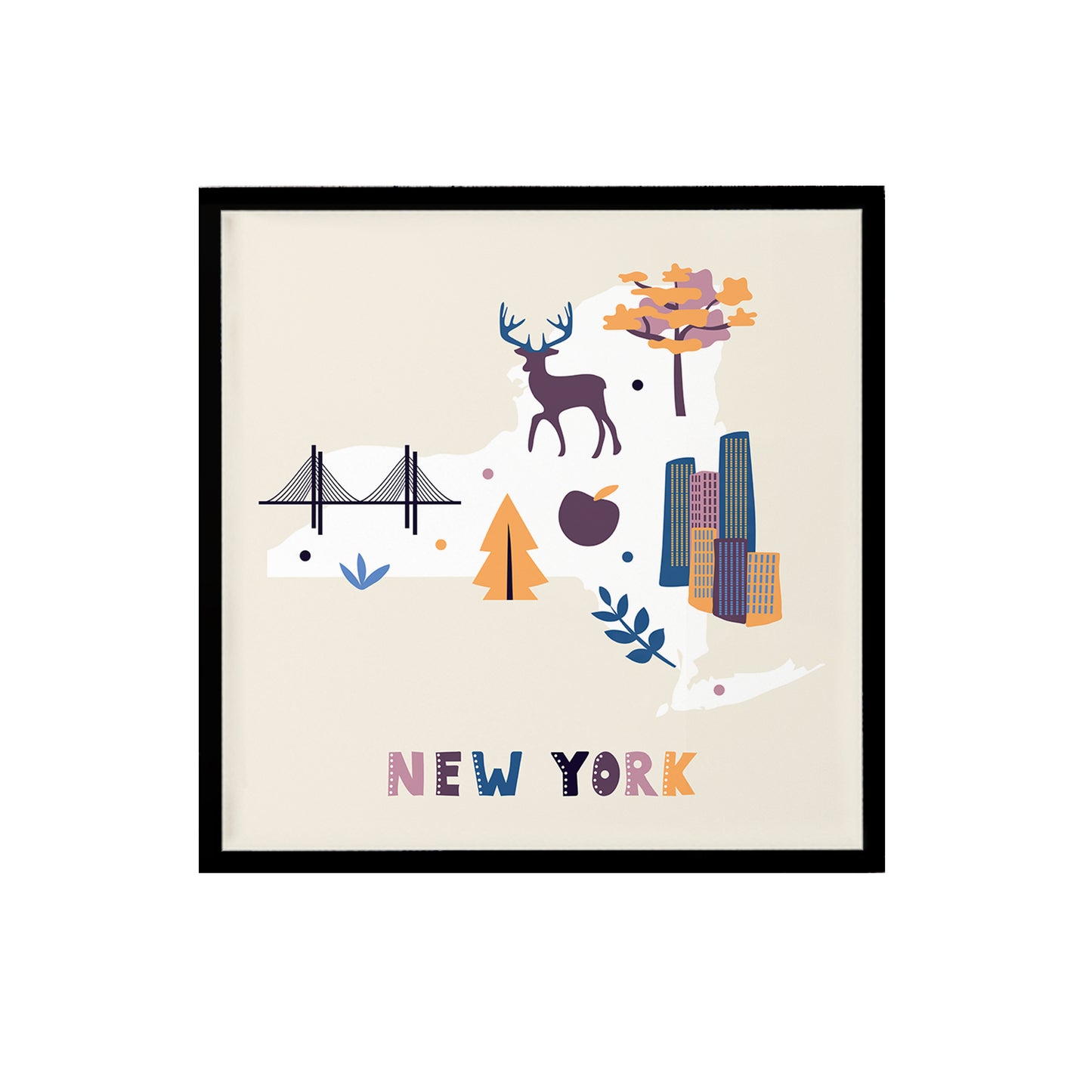 New York, Travel Print