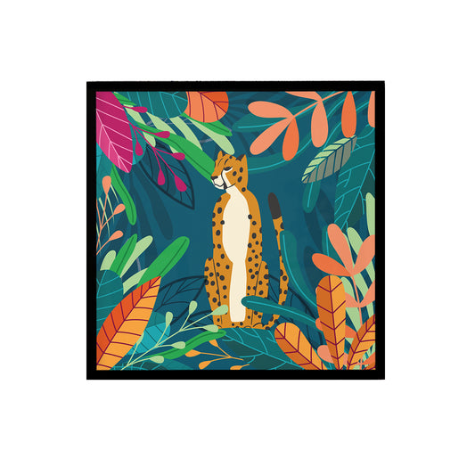 Cheetah in the Jungle Print