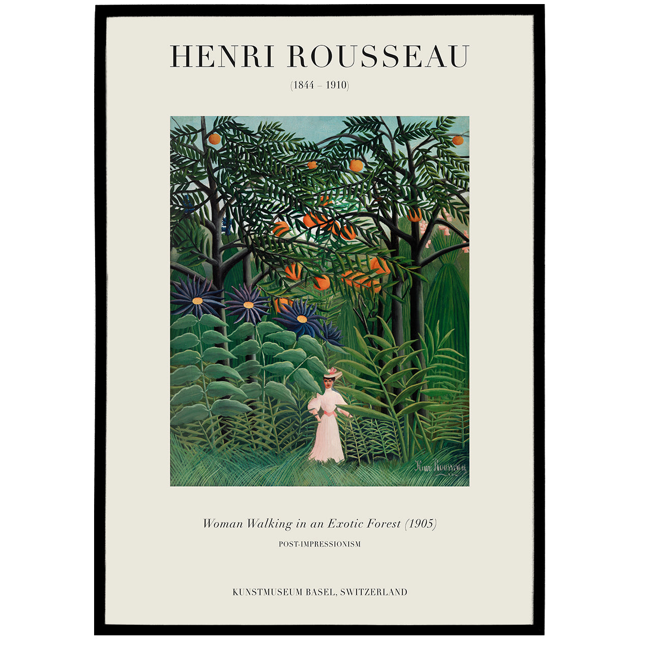 Henri Rousseau No.2 Poster