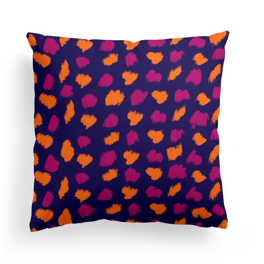 Colorful Abstract Modern Throw Pillow