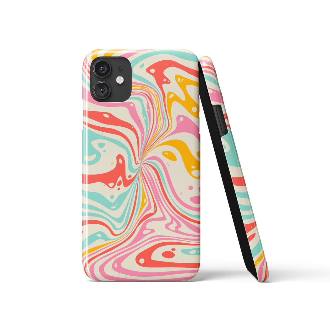 Melted Ice Cream Colorful iPhone Case