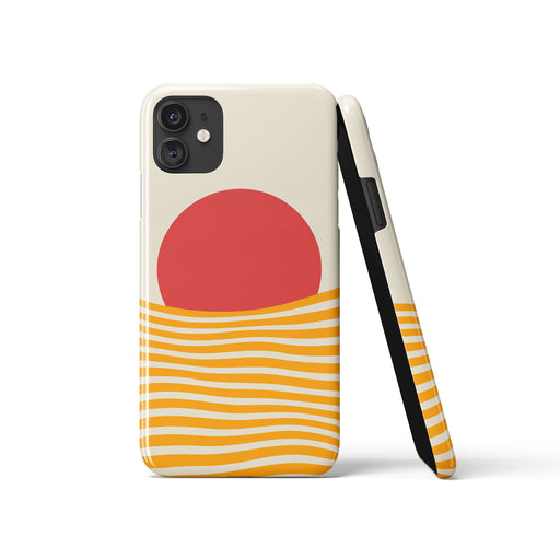 Abstract Sunset iPhone Case