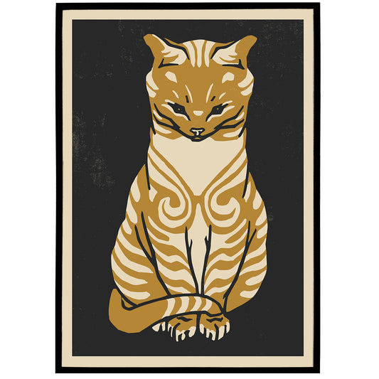 Julie de Graag, Golden Cat Poster