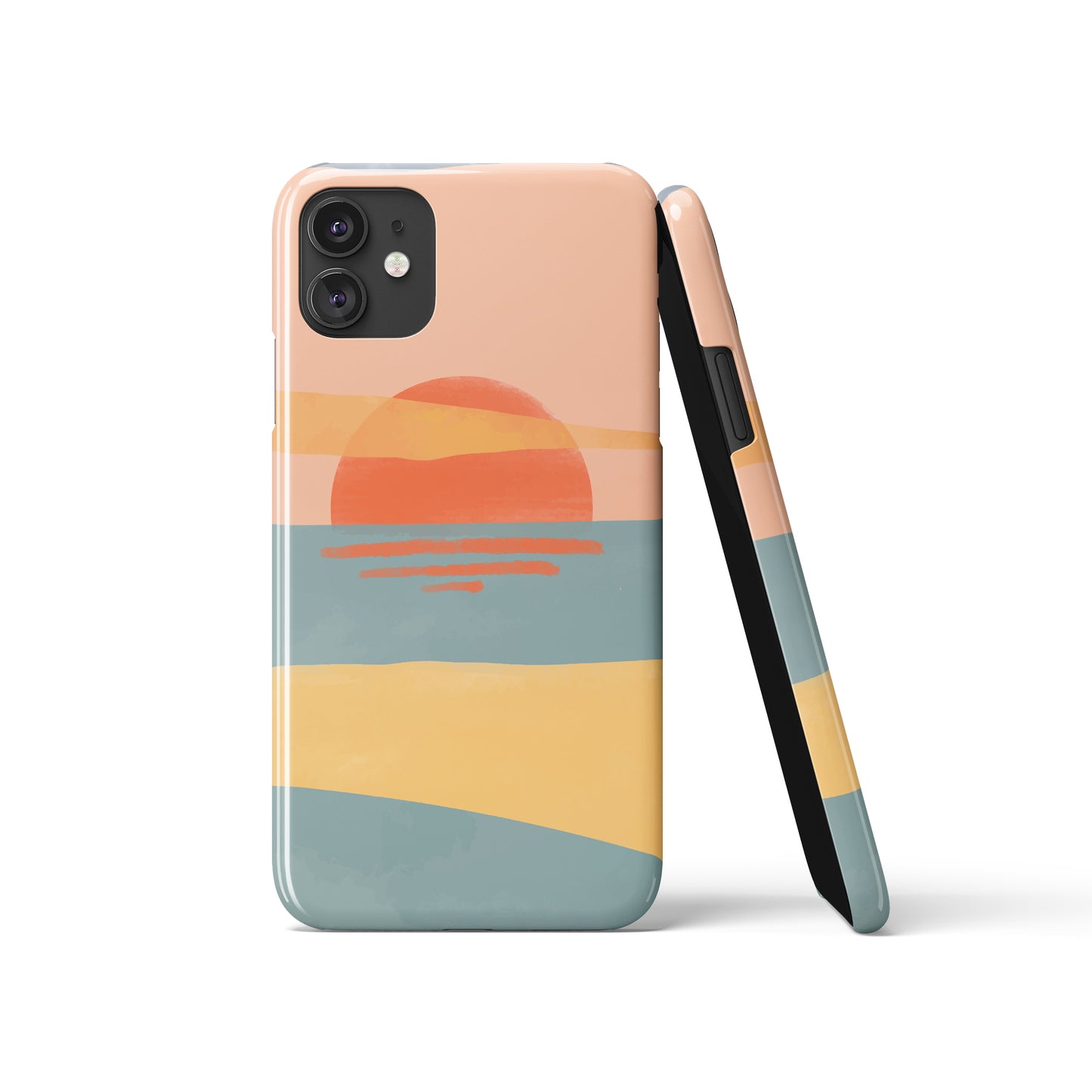 Summer Time Sunrise iPhone Case