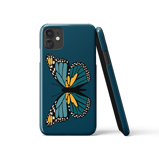 Blue Butterfly iPhone CAse