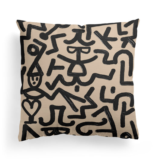 Paul Klee Artwork Throw Pillow