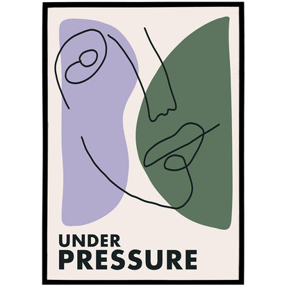 Under Pressure - Music Poster
