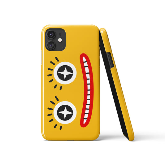 Smile Joker Yellow iPhone Case