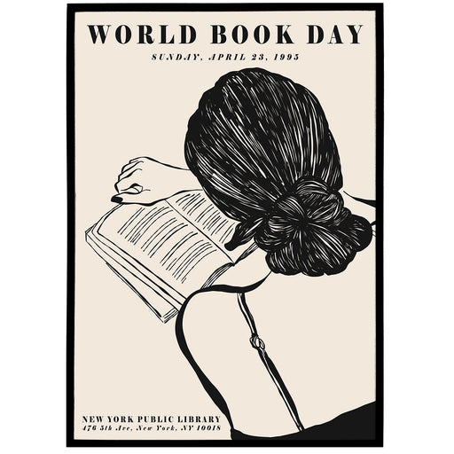 World Book Day, NY Public Library Poster