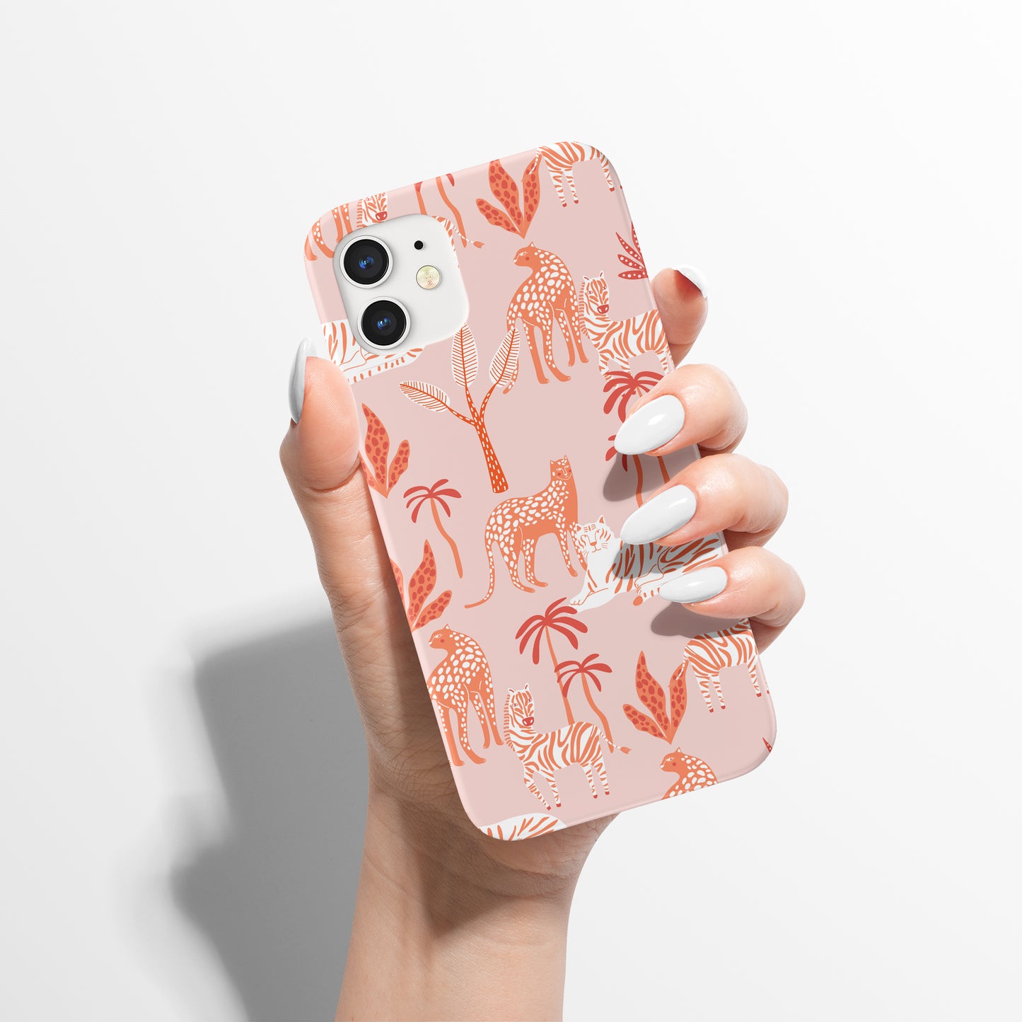 Exotic Pink Cheetahs Pattern iPhone Case