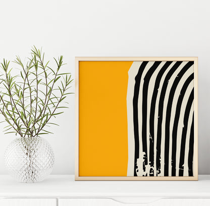 Abstract Square Print