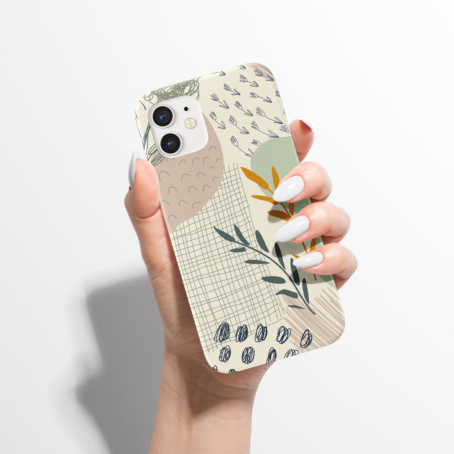 Beige Nature Rustic iPhone Case