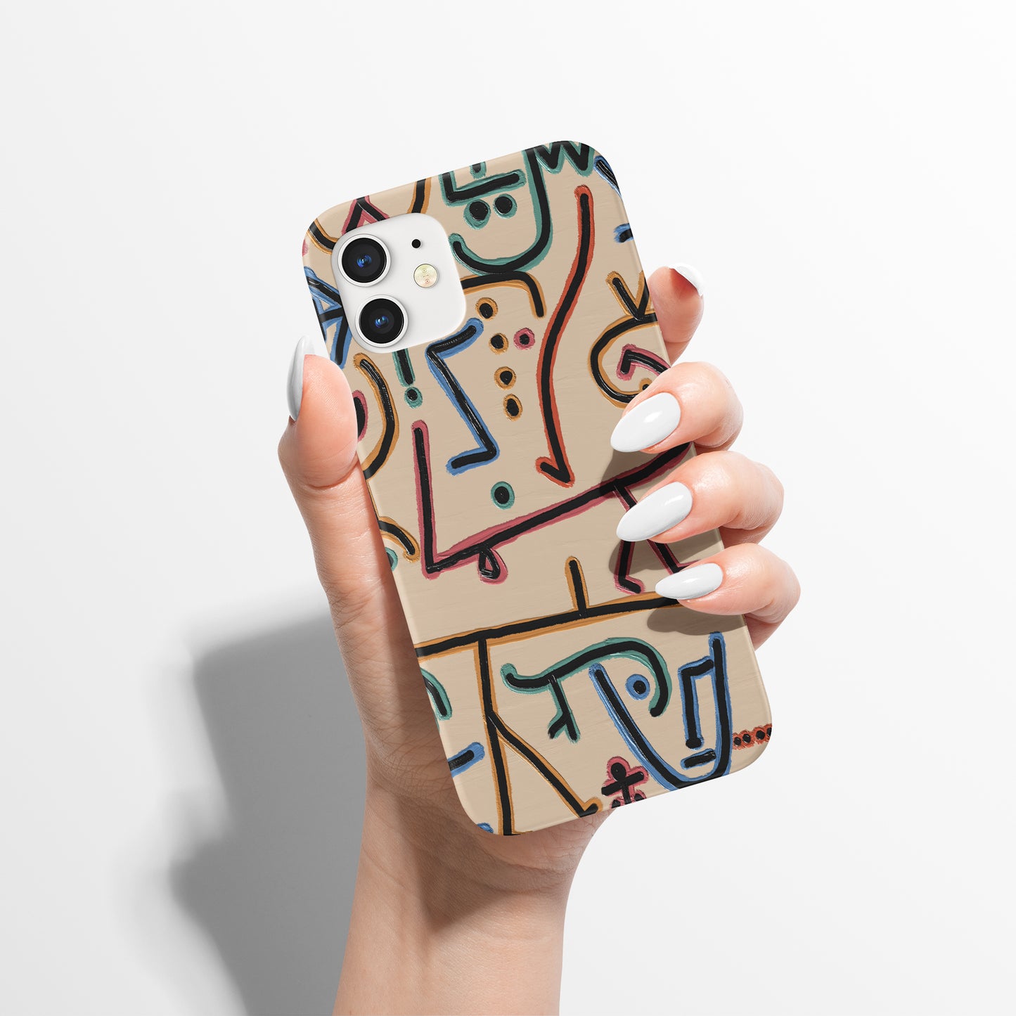 Colorful Paul Klee Art iPhone Case