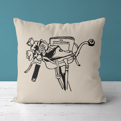 Bicycle Lovers Gift Throw Pillow