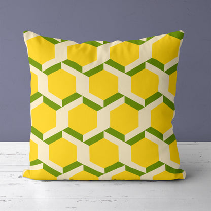 70s Vibes Throw Pillow