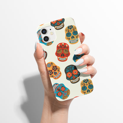 Día de Muertos Pattern iPhone Case