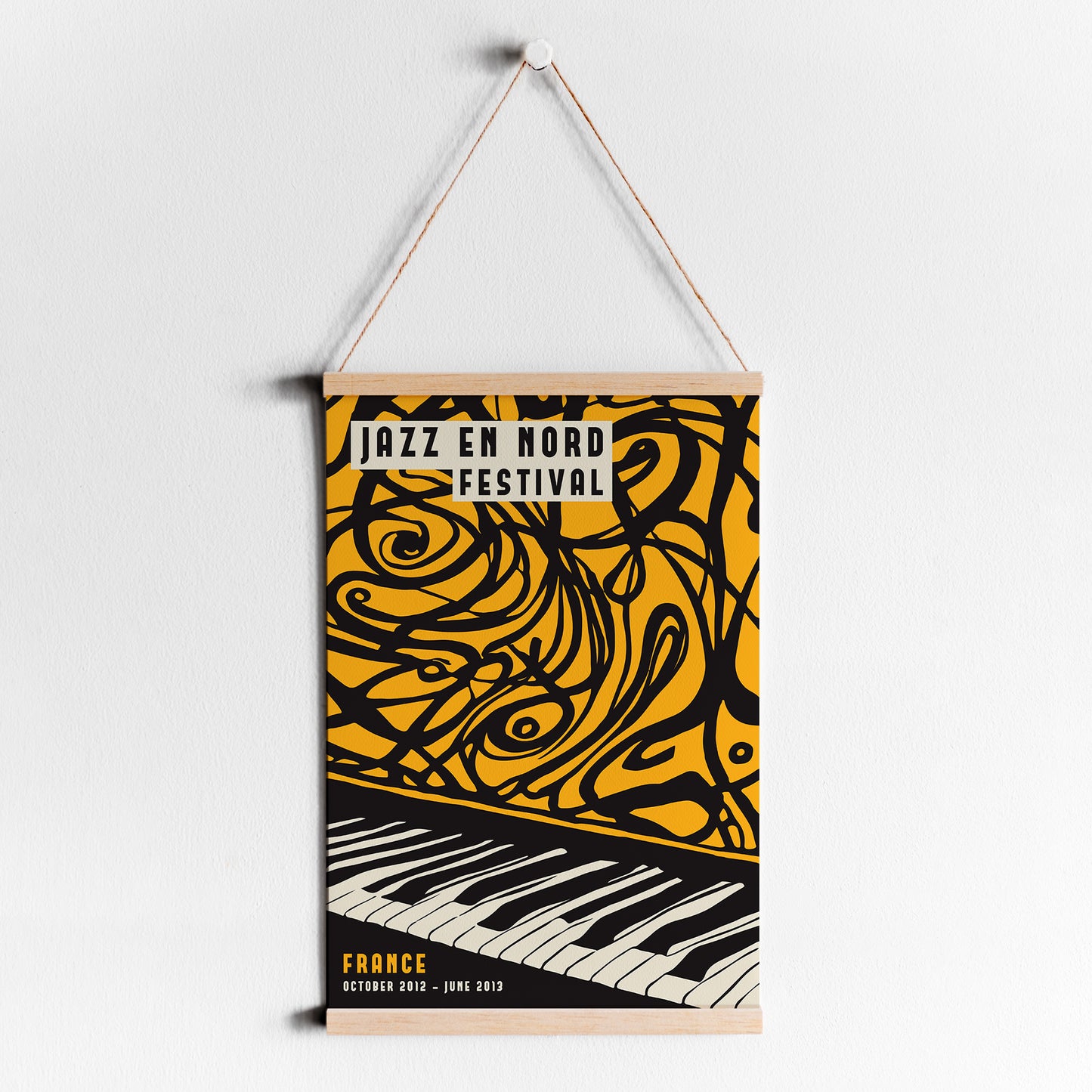 Jazz En Nord France Music Poster