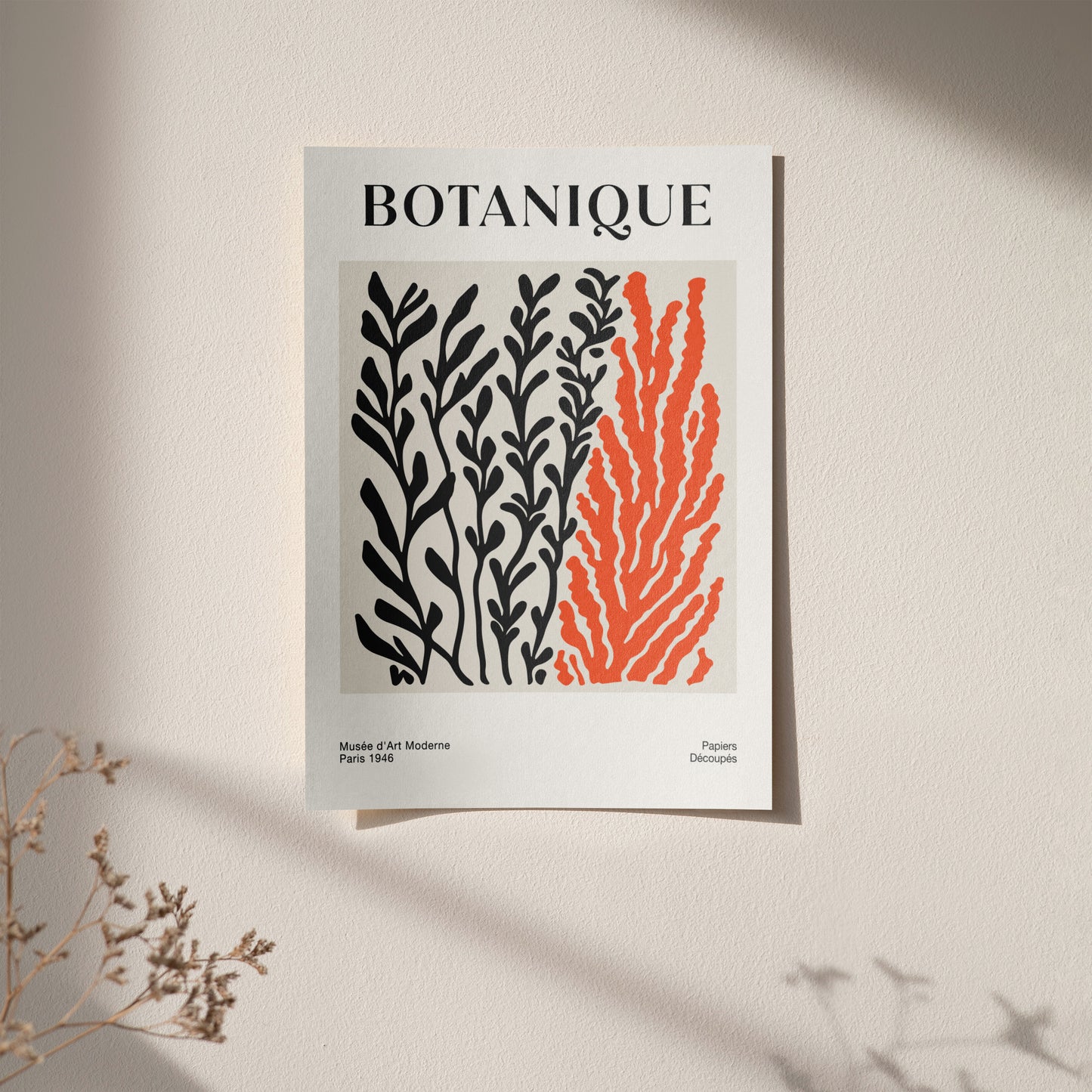 Botanical Corals Poster