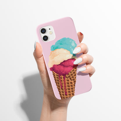 Ice Cream Pink iPhone Case
