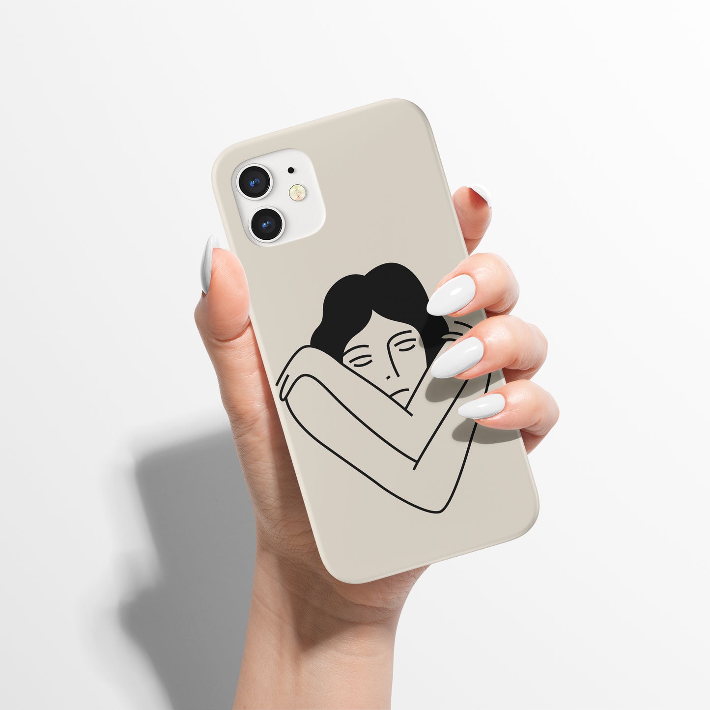 Aesthetic Cute Girl iPhone Case