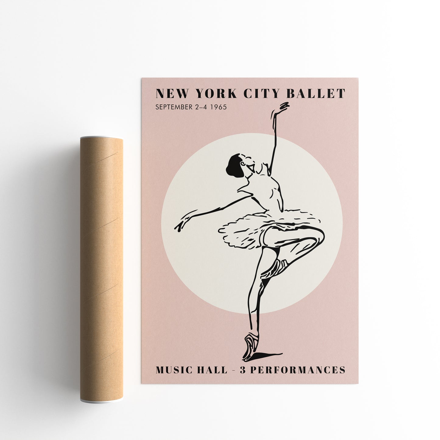 New York City Ballet Poster