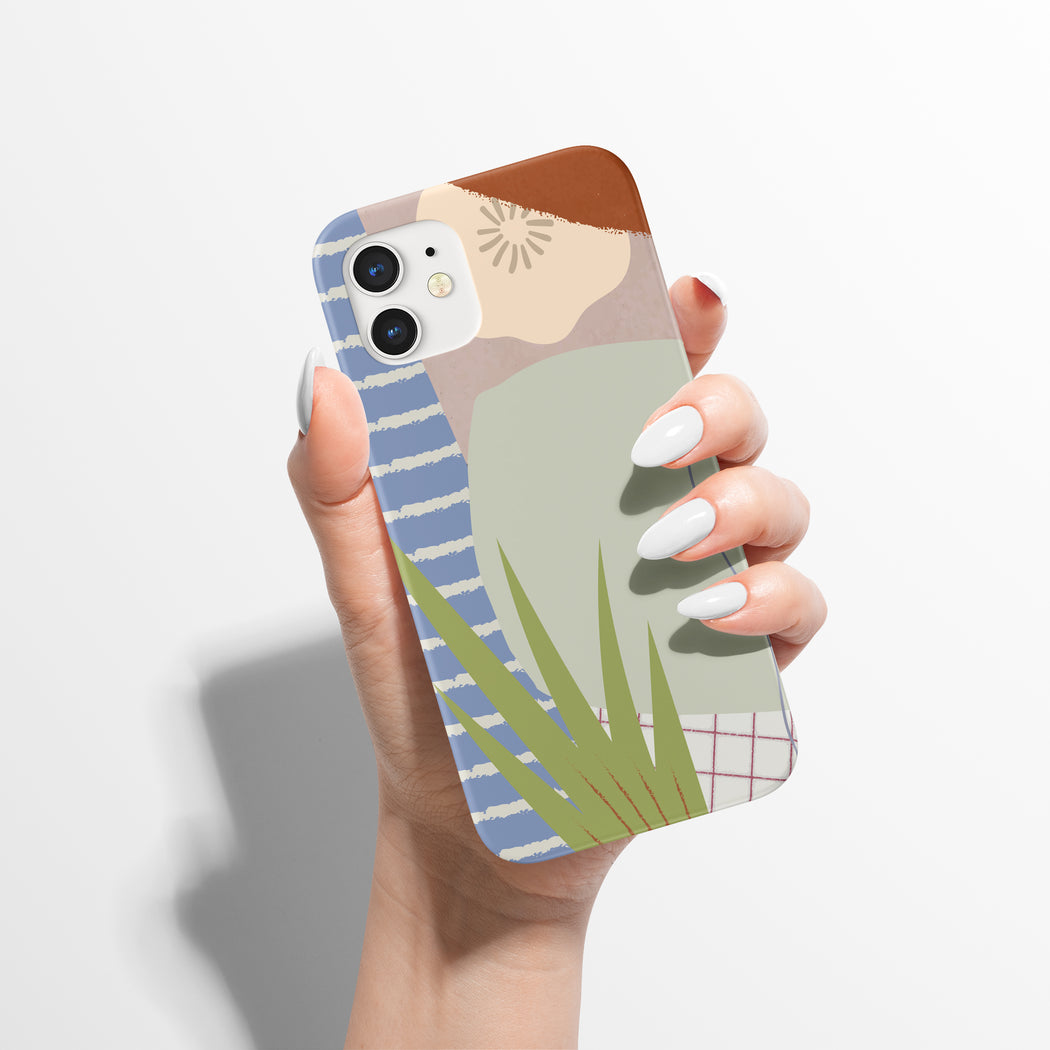 Abstract Vintage Nature iPhone Case