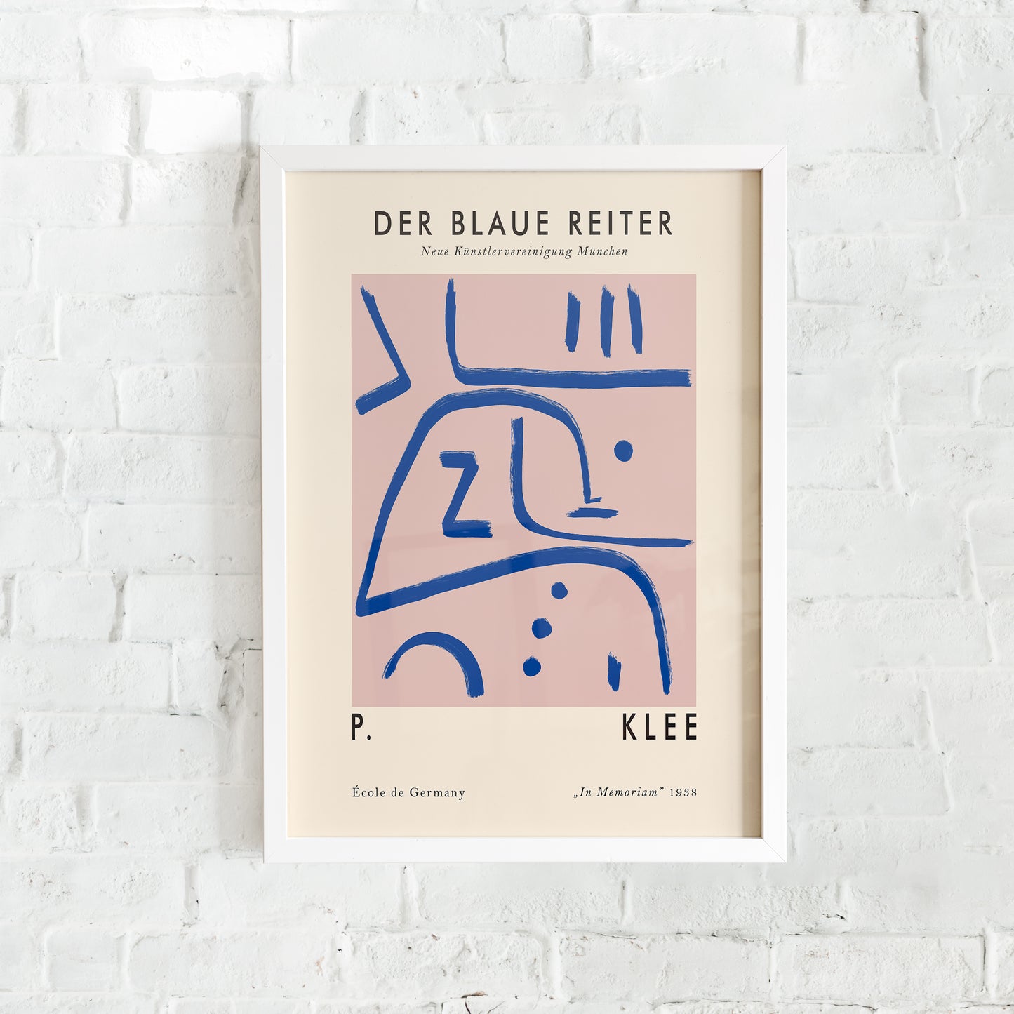 P. Klee In Memoriam Print